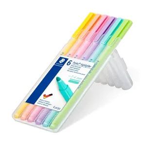 Resaltadores Pastel Staedtler Triplus Fineliner Punta 0.3mm 6 Colores